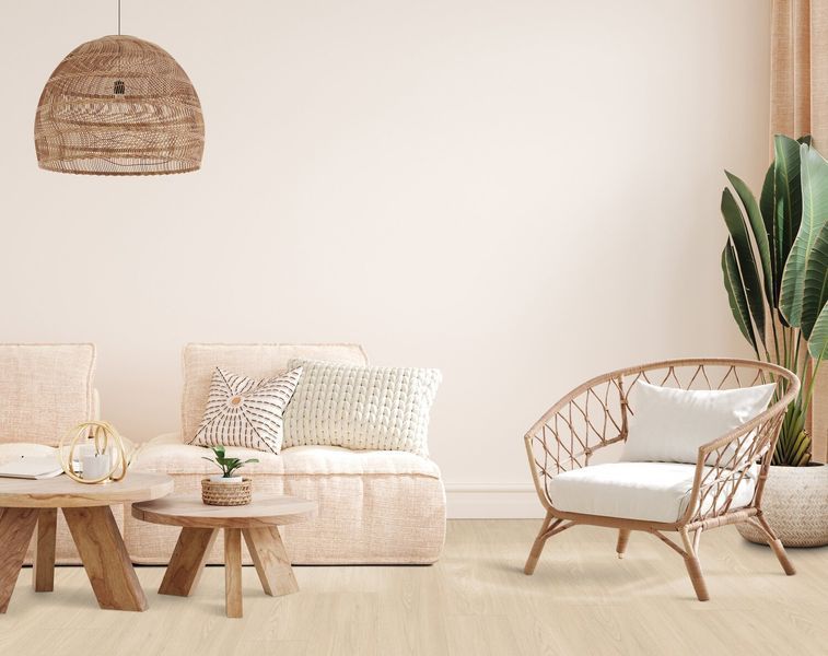 Виниловый пол Gerflor Virtuo 55 Rigid Acoustic 1463 Blomma Cream 1463 &mdash; изображение товара