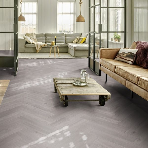 Виниловый пол IVC Roots Herringbone 86936 Galtymore Oak 86936H &mdash; изображение товара