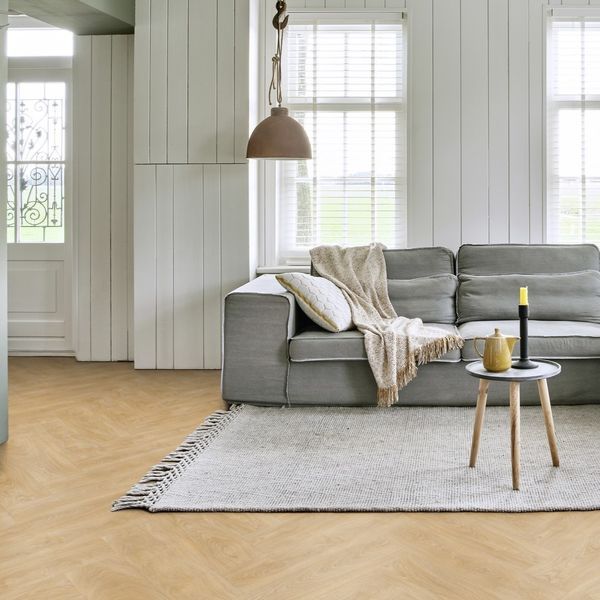 Виниловый пол IVC Roots Herringbone 51282 Laurel Oak 51282H &mdash; изображение товара