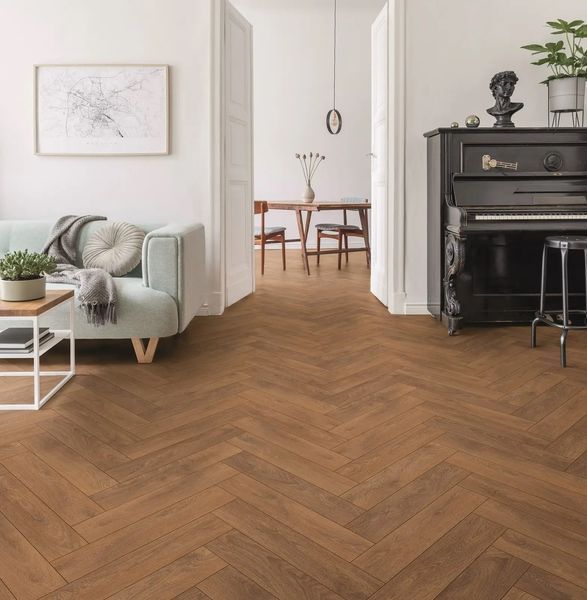 Ламінат Krono Original Herringbone 8573 Дуб Харлех 8573_herringbone &mdash; зображення товару