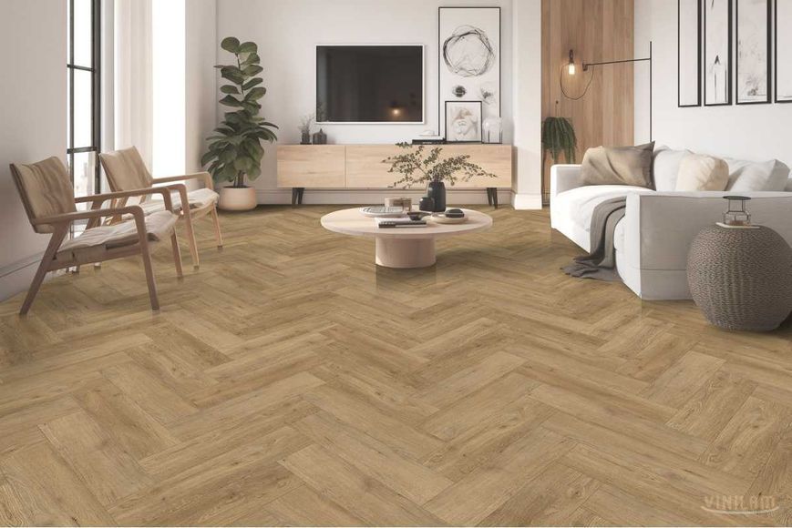 Виниловый пол Vinilam Herringbone MS1015 Дуб Крафт MS1015 &mdash; изображение товара