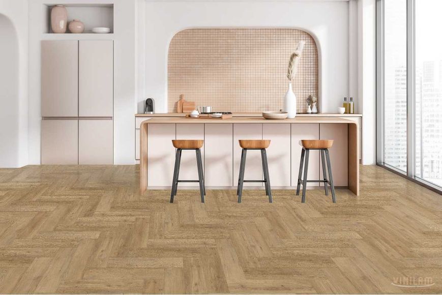 Виниловый пол Vinilam Herringbone MS1015 Дуб Крафт MS1015 &mdash; изображение товара