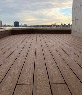 Терасна дошка Renwood 3D Classic Dark Brown  10100 &mdash; зображення товару