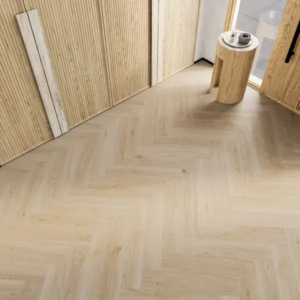 Вінілова підлога Barlinek Next Step Herringbone Tea Oak DP5000047 &mdash; зображення товару