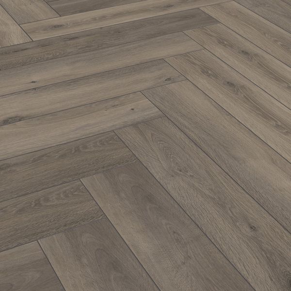 Ламінат Kronotex Herringbone 3860 Міленіум Темно Коричневий D3860 &mdash; зображення товару
