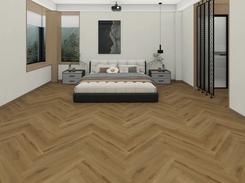 Виниловый пол Beaulieu Canada Oceania Herringbone Victoria OC55HBCL05 &mdash; изображение товара