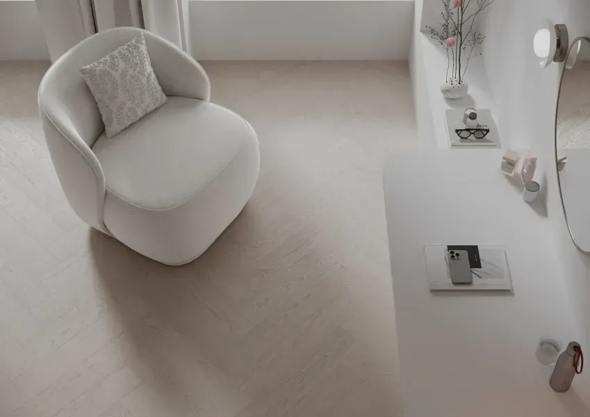 Вінілова підлога Barlinek Next Step Herringbone 5+1 Silk Oak DP5000030 &mdash; зображення товару