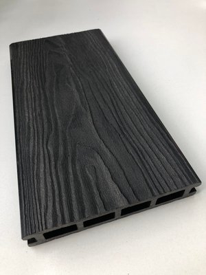 Терасна дошка Polymer&Wood Premium 3D Антрацит 10006 фото