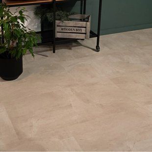 Виниловый пол Vinilam Ceramo 71615 Бетон Белый 71615 &mdash; изображение товара