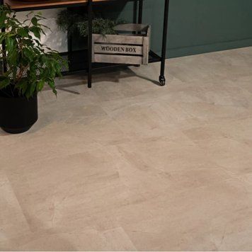 Виниловый пол Vinilam Ceramo 71615 Бетон Белый 71615 &mdash; изображение товара