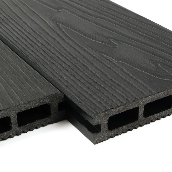 Терасна дошка Tardex Lite Premium 3D Антрацит LP_antracite_3D &mdash; зображення товару