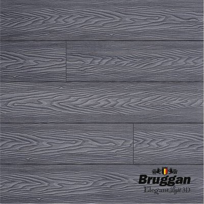 Террасная доска Bruggan ELEGANT LIGHT 3D GRAPHITE 4814-36 фото