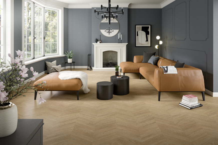 Ламінат EGGER Kingsize 8/32 EL292F Дуб Скандерборг коричневий EL292F &mdash; зображення товару