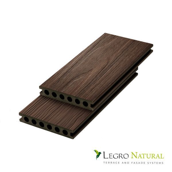 Терасна дошка Legro Natural DS14 Walnut DS14_2 &mdash; зображення товару