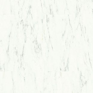 Виниловый пол Quick Step Oro 40136 Белый каррарский мрамор AVSTU40136 &mdash; изображение товара