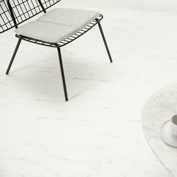 Вінілова підлога Quick Step Oro 40136 Білий каррарський мармур AVSTU40136 &mdash; зображення товару