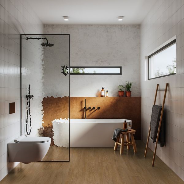 Вінілова підлога Gerflor Virtuo 55 Rigid Acoustic 1461 Blomma Brown 1461 &mdash; зображення товару