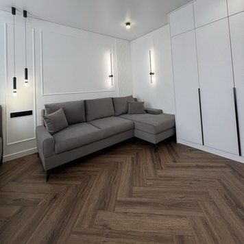Вінілова підлога Falquon The Floor Herringbone P1005 Дуб Портленд P1005HB &mdash; зображення товару