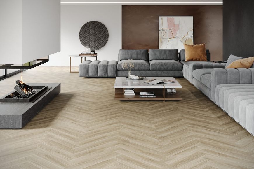 Вінілова підлога Falquon The Floor Herringbone P6002 Дуб Йорк P6002HB &mdash; зображення товару