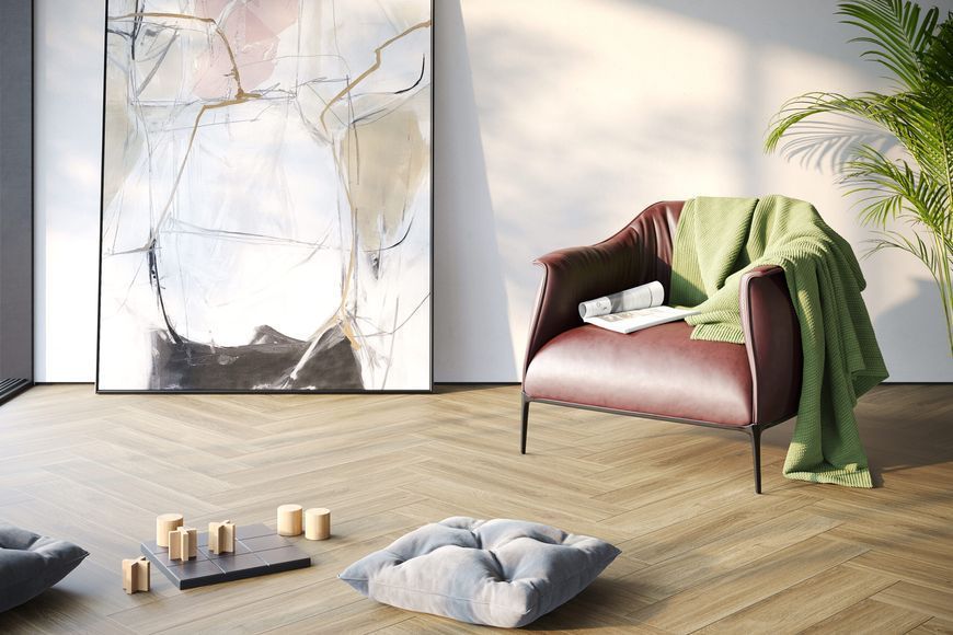 Вінілова підлога Falquon The Floor Herringbone P6002 Дуб Йорк P6002HB &mdash; зображення товару