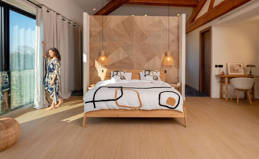 Вінілова підлога Gerflor Virtuo 55 Rigid Acoustic 1460 Blomma Beige 1460 &mdash; зображення товару