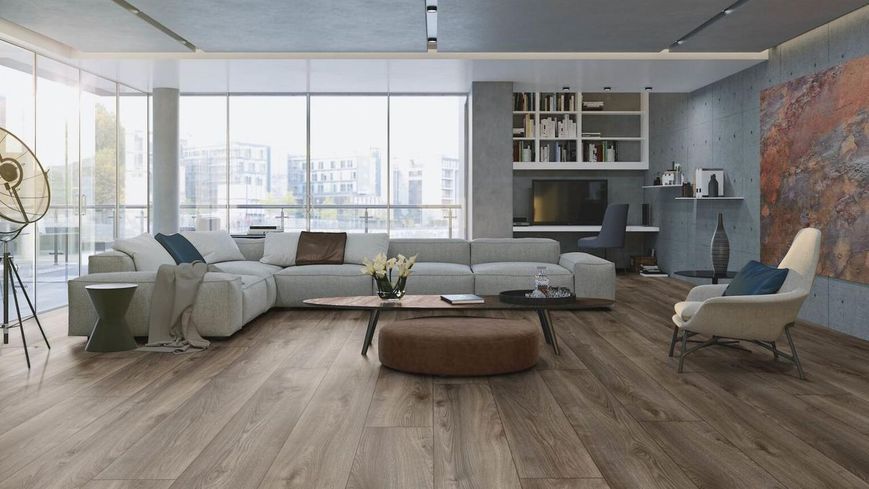 Ламінат My Floor Residence 1010 Дуб Макро Коричневий ML1010 &mdash; зображення товару