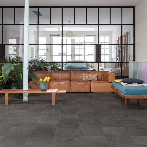 Вінілова підлога Quick Step Oro 40035 Сланець чорний AVSTU40035 &mdash; зображення товару