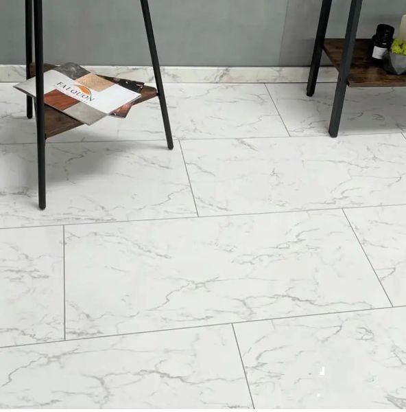 Вінілова підлога Falquon The Floor Stone D2921 Carrara Marble D2921 фото