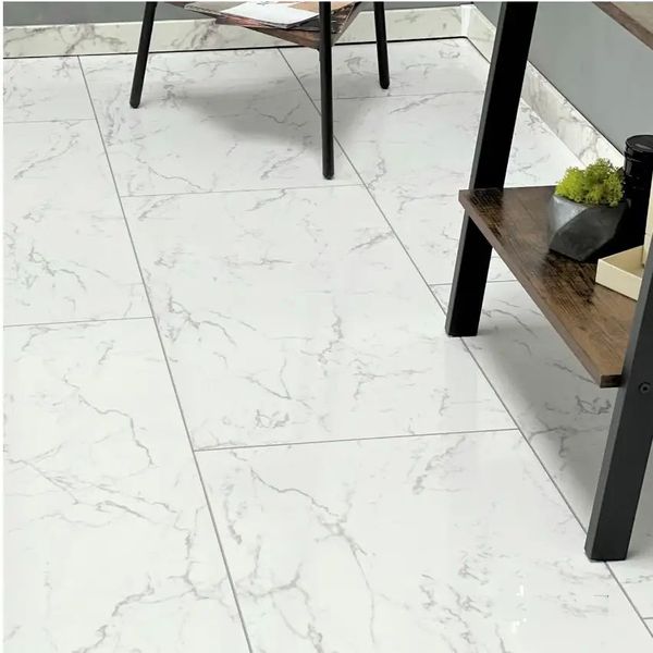 Вінілова підлога Falquon The Floor Stone D2921 Carrara Marble D2921 фото