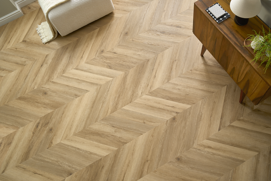 Виниловый пол Afirmax Chevron CLC41592 Tucson Oak CLC41592 &mdash; изображение товара